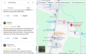 ulasan Gooogle Maps