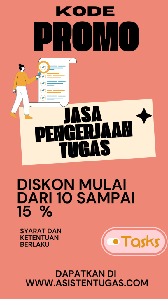 kode promo jasa pengerjaan tugas kuliah