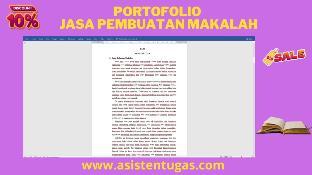Portofolio Jasa Pembuatan Makalah