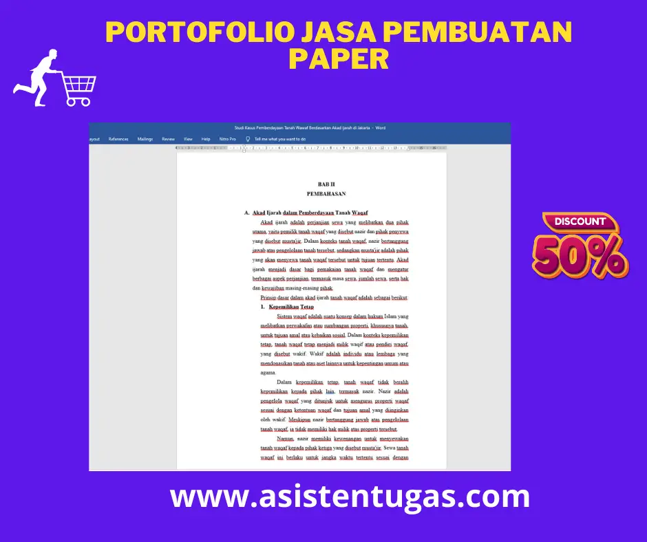 portofolio jasa pembuatan paper