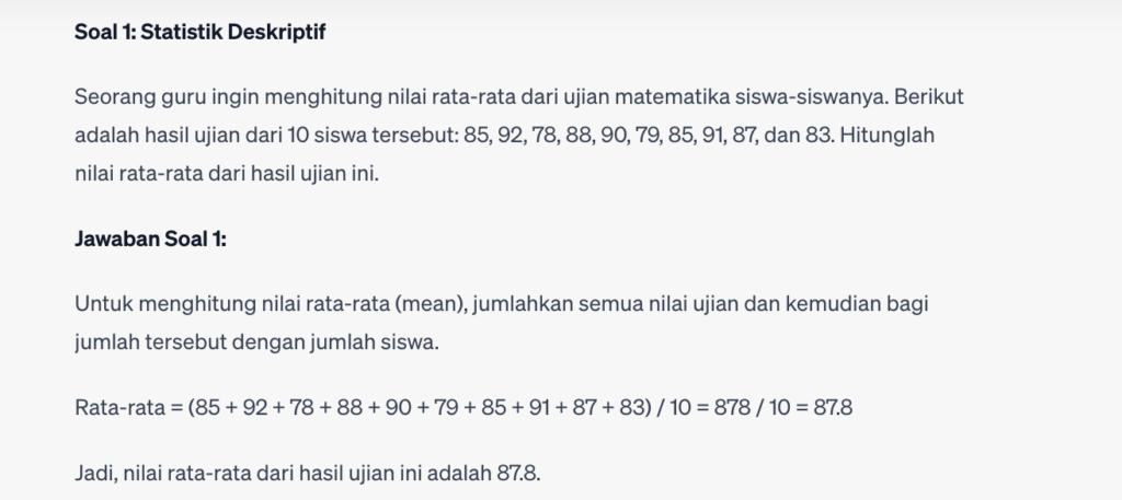Portofolio layanan jasa jawab soal