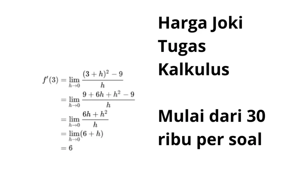 harga joki tugas kalkulus