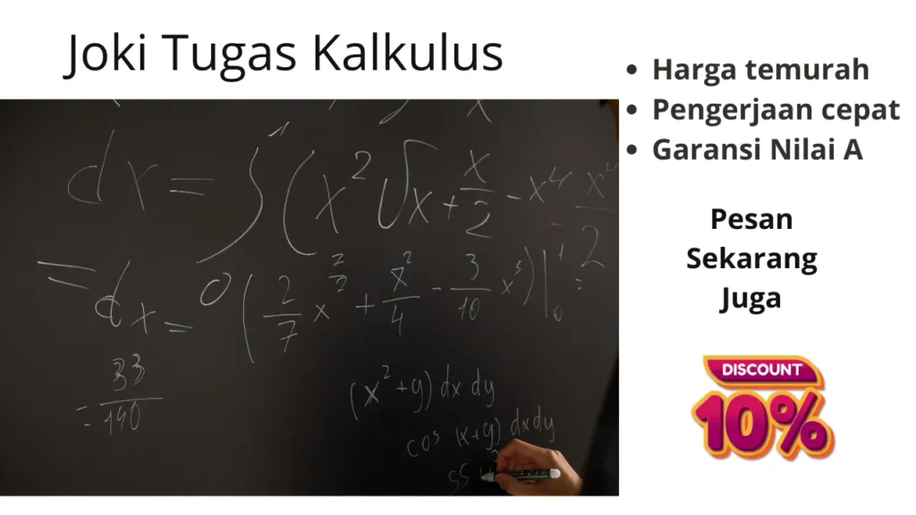 Joki tugas kalkulus