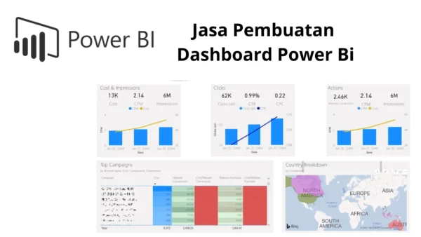 Jasa pembuatan dashboard Power Bi
