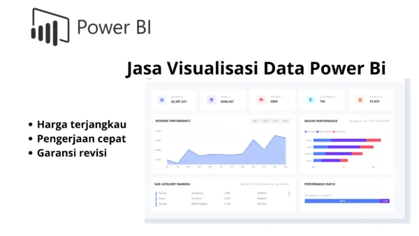 jasa visualisasi data power BI