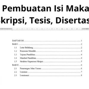 joki daftar isi