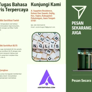 Joki Tugas Bahasa Inggris Terpercaya