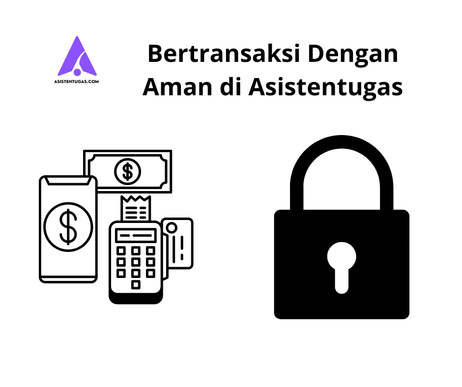 bertransaksi dengan aman di Asistentugas