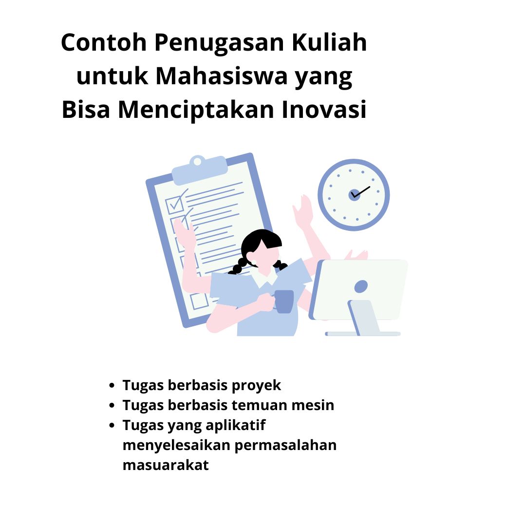 Contoh Penugasan Kuliah untuk Mahasiswa yang Bisa Menciptakan Inovasi