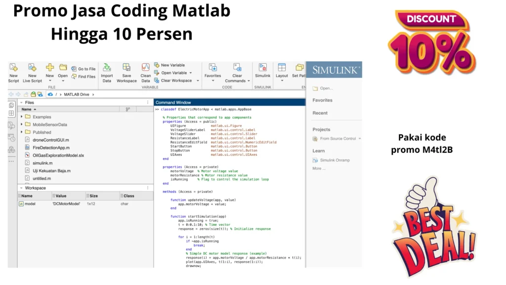 Promo Jasa Coding Matlab Hingga 10 Persen (1)