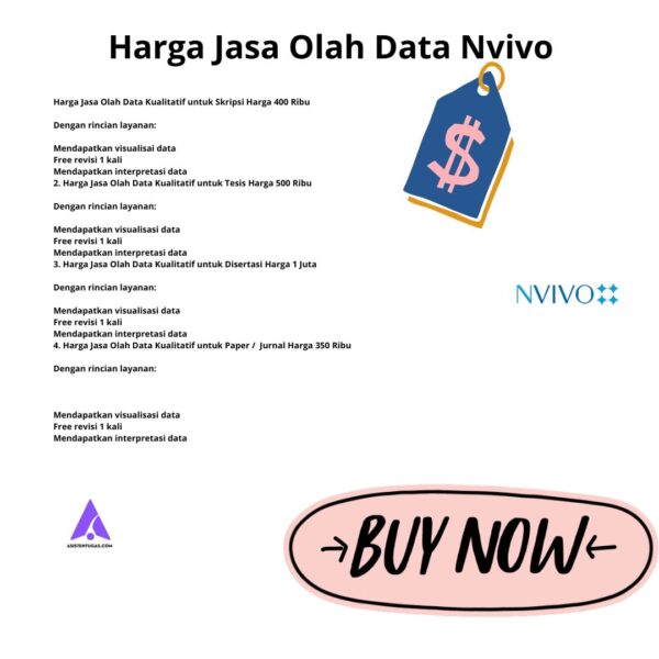 Harga Jasa Olah Data Nvivo