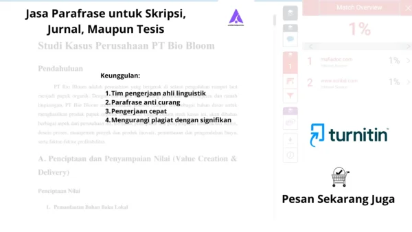 Jasa Parafrase untuk Skripsi, Jurnal, Maupun Tesis