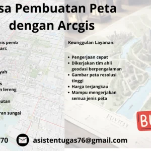 Jasa Pembuatan Peta dengan Arcgis