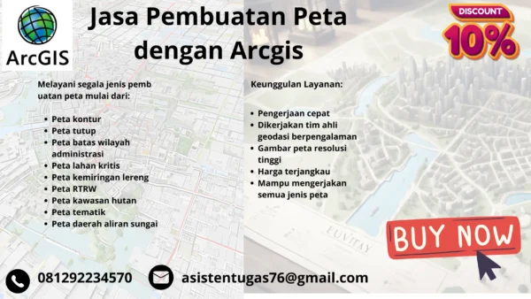Jasa Pembuatan Peta dengan Arcgis