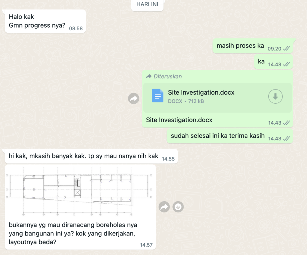 tangkapan layar Pertanyaan konsumen