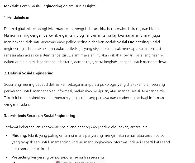Portofolio Makalah Milik Cahaya Content Writer